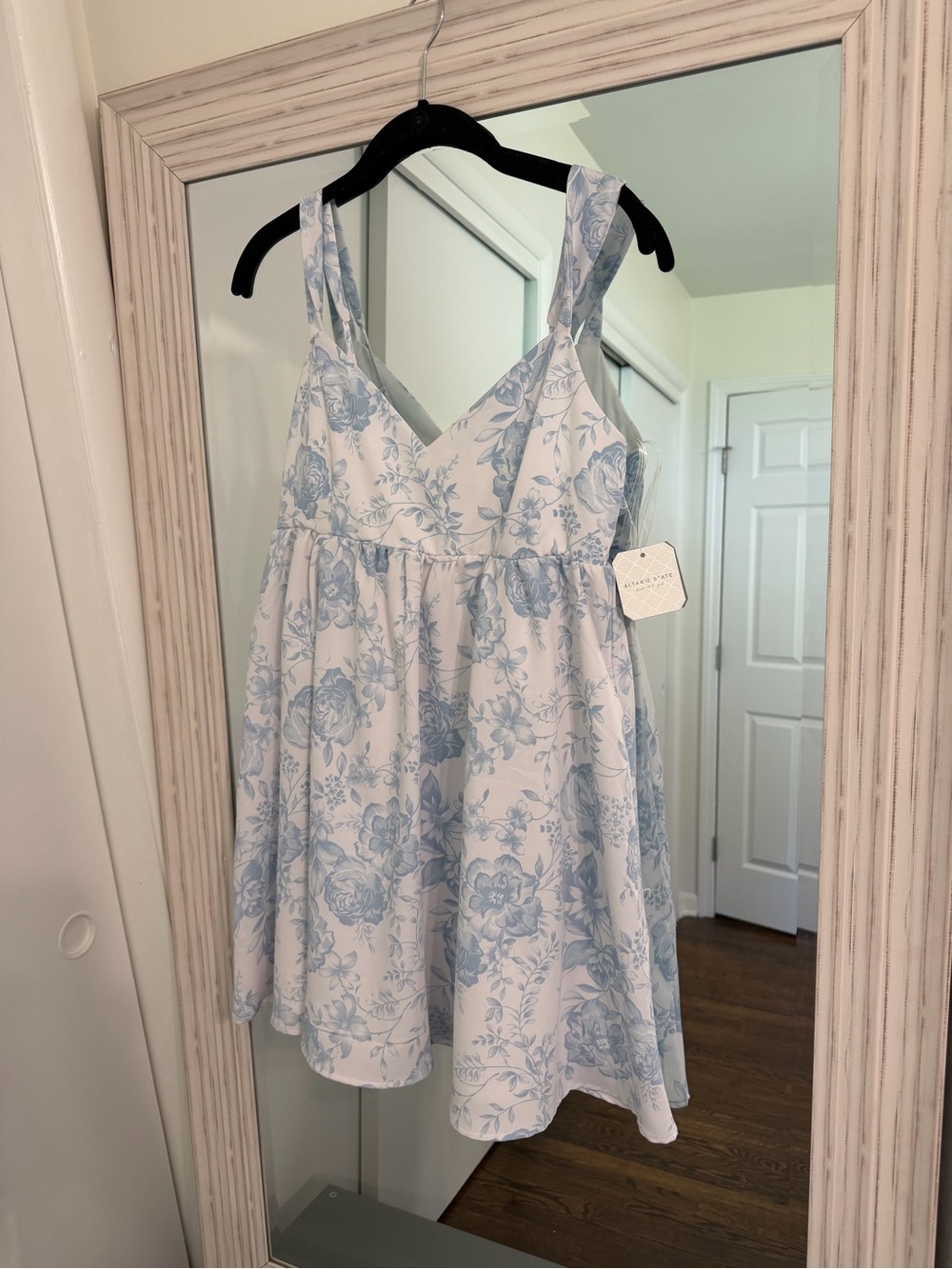 Altar’d state white floral dress